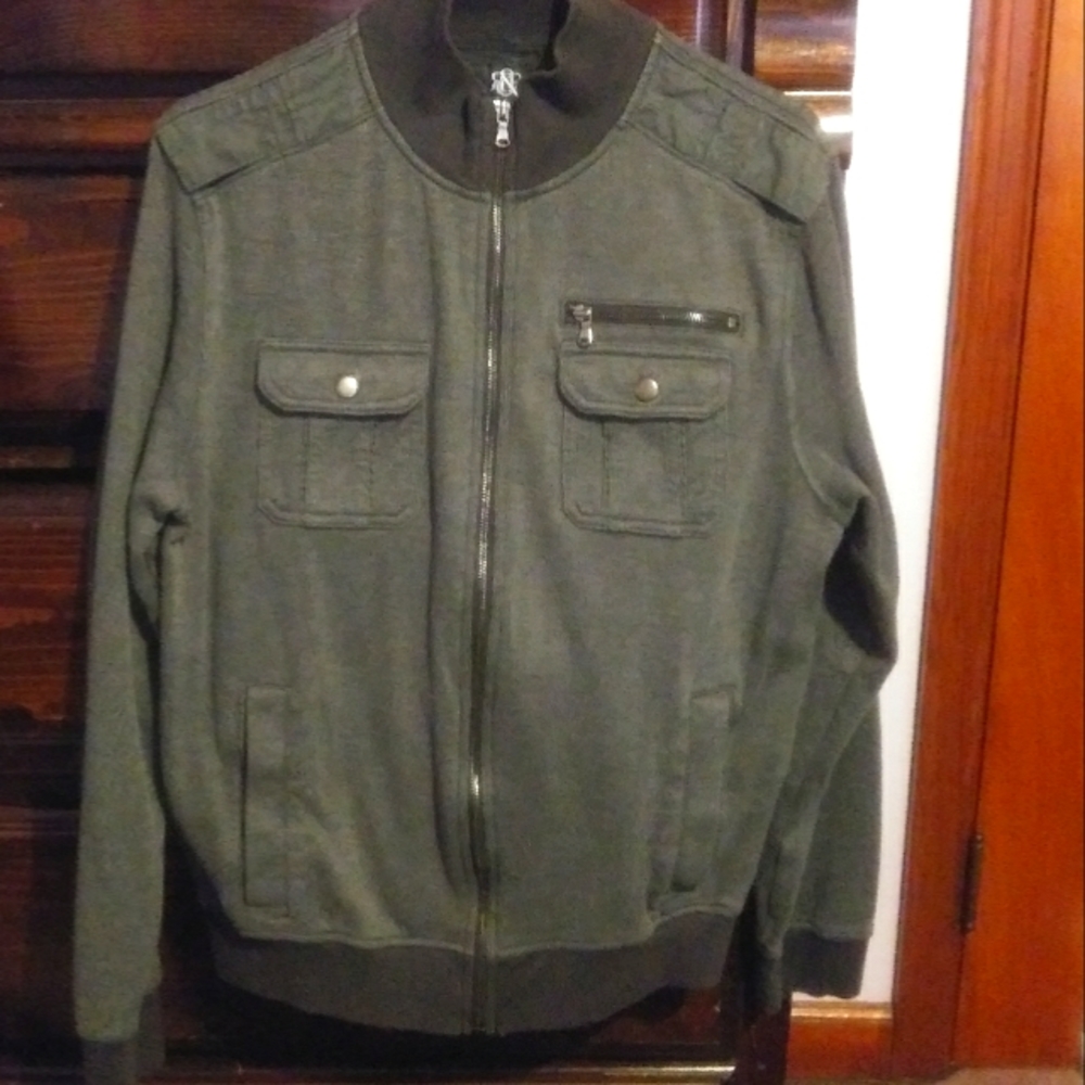Rock & Republic Grey Utility Jacket